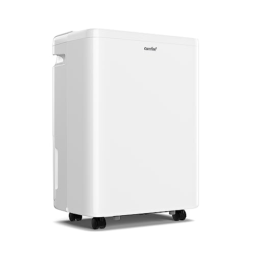 COMFEE' Dehumidifier 12L,Dehumidifiers for Home,Electric Dehumidifier with  1.6L Water Tank,Quiet 39dB,Continuous Drainage,Laundry Drying Mode,Low  Energy Consumption,Air Dryer – MainaHome
